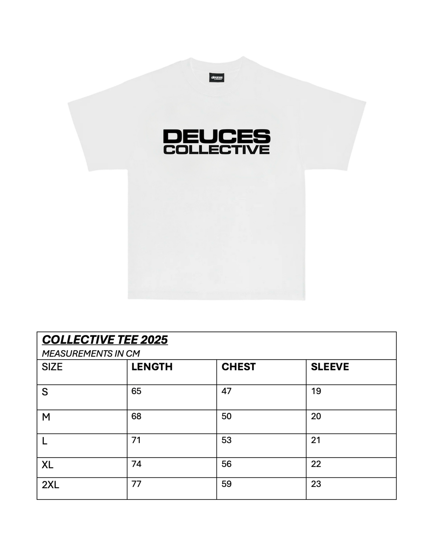 COLLECTIVE TEE 2025 [WHITE]