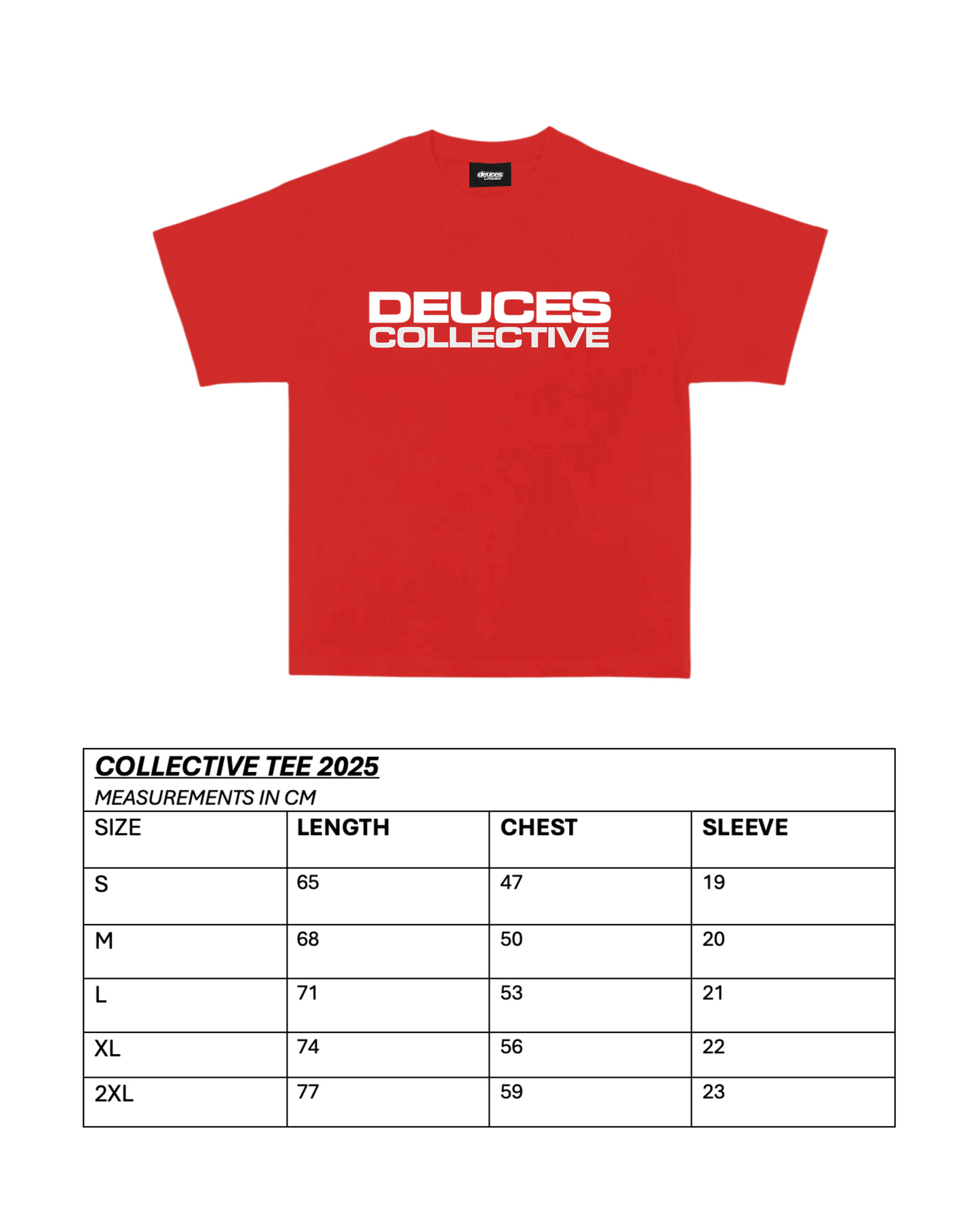 COLLECTIVE TEE 2025 [RED]
