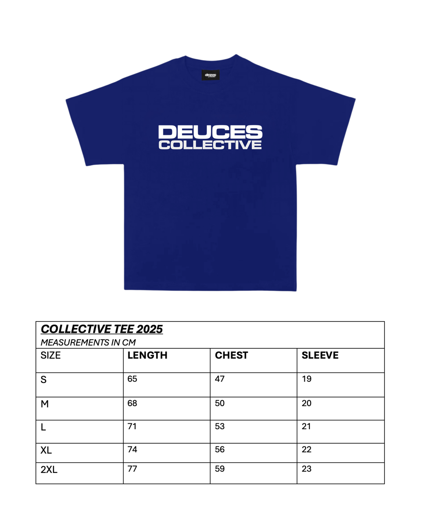 COLLECTIVE TEE 2025 [BLUE]