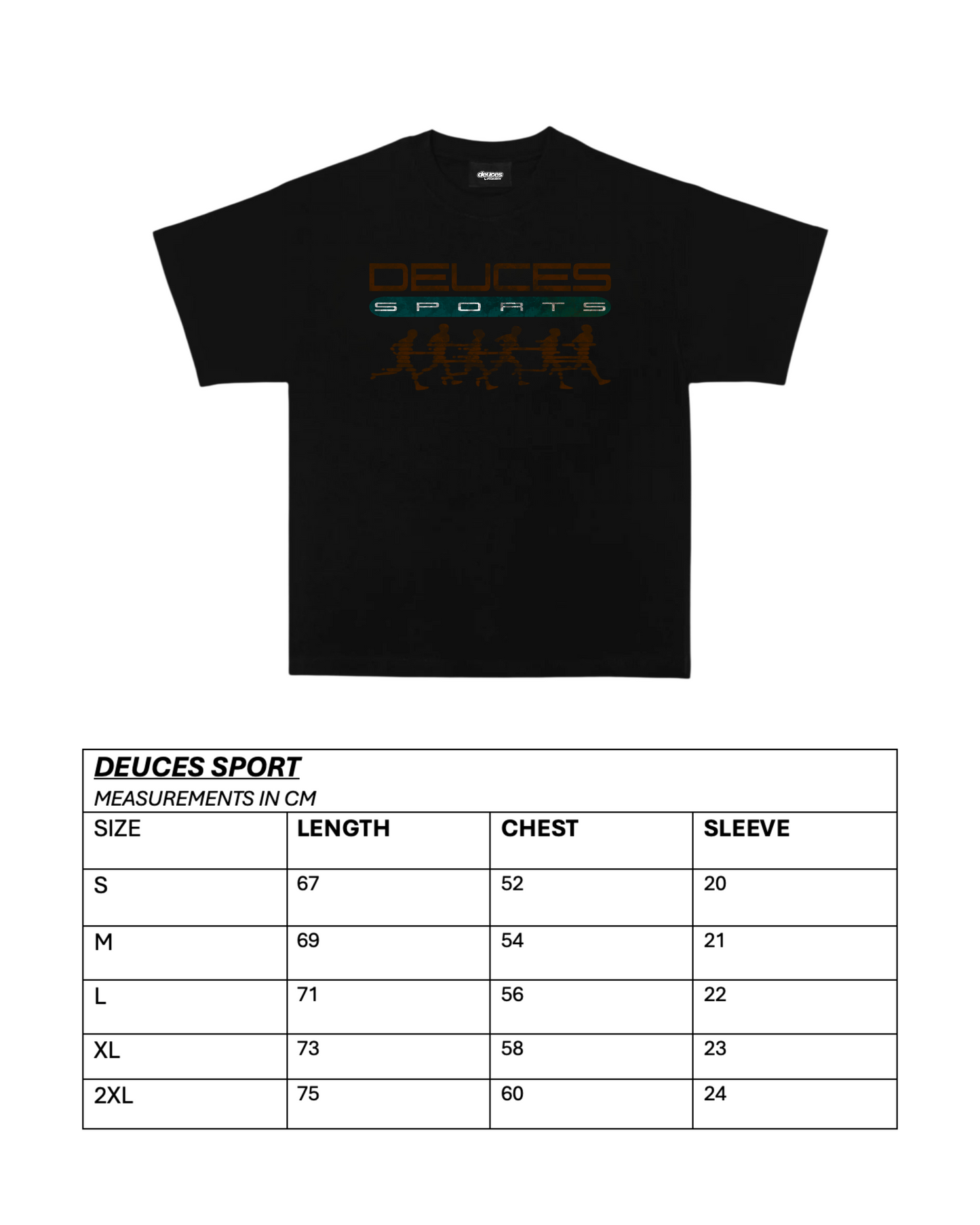 DEUCES SPORT [BLACK]