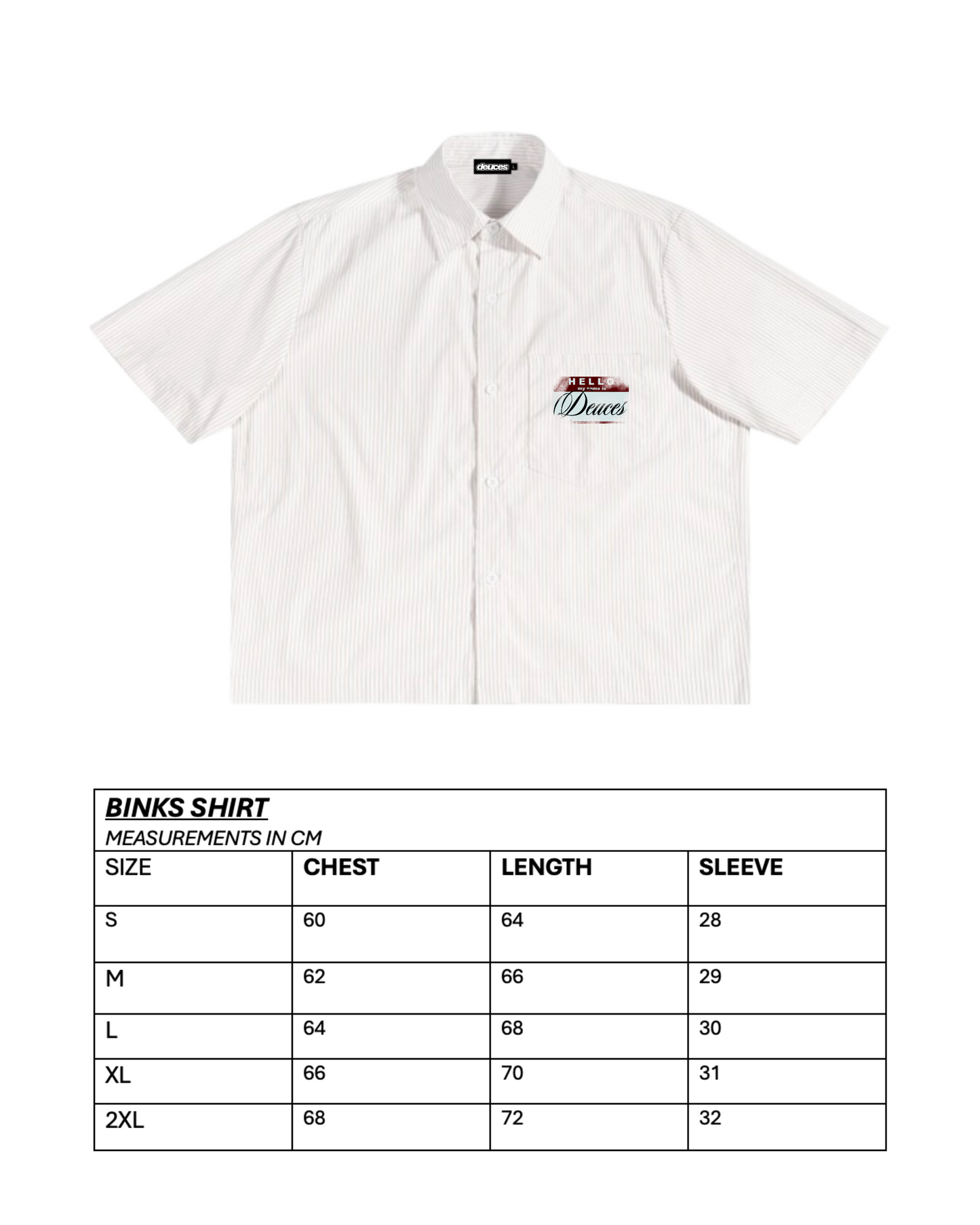 BINKS SHIRT [BONE WHITE]